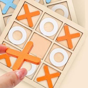 <span class=keywords><strong>เกม</strong></span>หมากรุก Montessori TAC TAC Tac Toe ต่อสู้<span class=keywords><strong>เกม</strong></span>โต๊ะ <span class=keywords><strong>XO</strong></span> ของเล่น Tic Tac TAC Tac Toe <span class=keywords><strong>เกม</strong></span>กระดานไม้ - Product Image 4