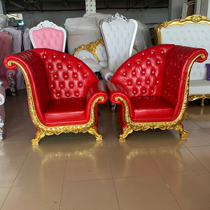 Foshan Zhongsibo Factory Wedding Luxurious Furniture <strong>White</strong> Wedding Sofa Chair Bench for Bride Elegant Throne Apply to Wedding - Product Image 3