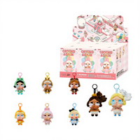 Vente chaude Pop Mart Véritable Cry Baby Crying Again Série Chiffres En Peluche Boîte Aveugle Cry Baby Poupée En Peluche avec Porte-clés Mystère