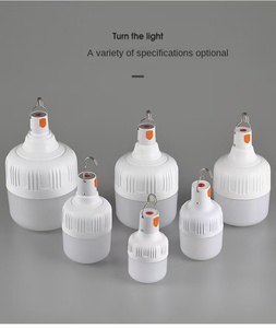 Bombilla LED Recargable con USB y Batería, Colgante con Gancho para Acampar al Aire Libre y Uso Doméstico, Iluminación de Emergencia para Tiendas de Campaña - Product Image 4