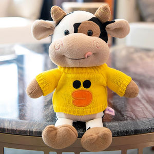 Adorable Peluche Vache, Jouet en Peluche Vache du Zodiaque Chinois, Poupée en Tissu, Cadeau du Nouvel An, Cadeau d'Anniversaire pour Fille, Jouet Promotionnel - Product Image 6