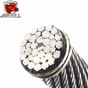Ambull nhà máy dây mạ kẽm bện chống xoắn dây thép carbon dây Đức dây thép mạ kẽm dây - Product Image 4