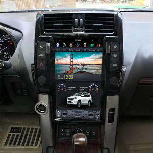 Lecteur vidéo de voiture de style Tesla 13.6 pouces pour Toyota Land Cruiser Prado 150 2010-2013 <span class=keywords><strong>radio</strong></span> de navigation GPS unité principale de voiture android - Product Image 3