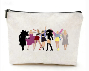 Wholesale Women Eco-Friendly Recycled Cotton Blank Canvas Custom Logo Printed Travel Makeup Bag With Zipper - Product Image 1