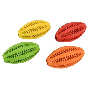 Fabrika satış özel yumuşak Pet oyuncaklar komik doğal top köpek Chew oyuncak gıda top oyuncak ekstra sert lastik top - Product Image 4