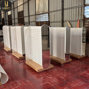 Hấp dẫn gương Boutique bông tai vòng cổ vòng hiển thị giá tùy chỉnh đồ trang sức tổ chức hiển thị đứng cho cửa hàng - Product Image 5