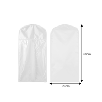 Sac à perruques personnalisé avec fermeture éclair et cintre Sac de rangement pour porte-extension de cheveux avec logo personnalisé