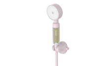 Pommeau de Douche Écologique Portable avec Filtre Vitamine C et Parfum, Poignée Chromée, Sortie Unique, Accessoire de Robinet de Salle de Bain