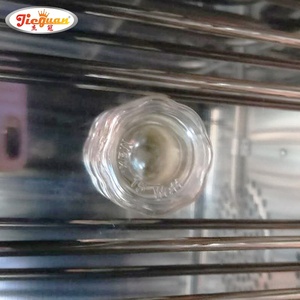 CE شهادة 4 الصواني الفولاذ المقاوم للصدأ التجاري الكهربائية منظور الحراري فرن المخبز - Product Image 5