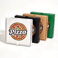 Boîte à pizza personnalisée et conception d'emballage sur mesure avec boîte en papier kraft