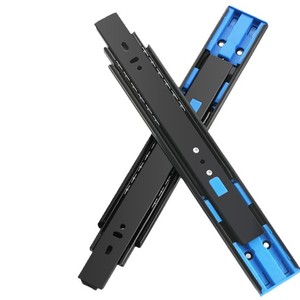 LCCDIS Drawer Slide 1.8mm Cold-Rolled Steel Soft Closing Damping Rail For Furniture Wardrobe Drawers - Product Image 3