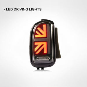 Nouveaux feux arrière LED pour <span class=keywords><strong>Mini</strong></span> <span class=keywords><strong>Cooper</strong></span> R55 Clubman 2007-2014, clignotants dynamiques séquentiels clairs/rouges, accessoires <span class=keywords><strong>de</strong></span> voiture - Product Image 2