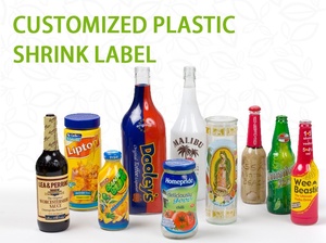 In Ấn Tùy Chỉnh Thu Nhỏ Bao Bì Chai Nước Giải Khát Pet Nhựa Cuộn Nhiệt Thu Nhỏ Bia Tay Áo Nhãn - Product Image 3