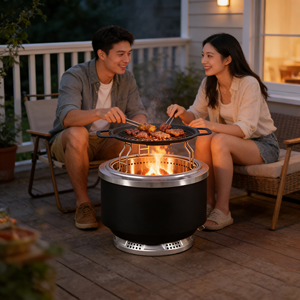 <span class=keywords><strong>Brasero</strong></span> multifonction en acier inoxydable sans fumée avec <span class=keywords><strong>barbecue</strong></span>, peut être utilisé pour le <span class=keywords><strong>barbecue</strong></span> - Product Image 3