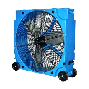 ONEDRY 36 "14150 CFM Drum fan1/2HP Ventilador axial polar de 3 velocidades con motor de aire de alta velocidad Daños por agua para restauración