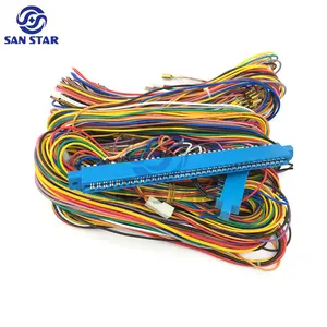 Juego Game Harness arcade wire 4.8 36Pin + 10Pin For Game Machine