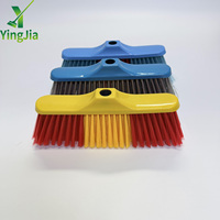Balai de nettoyage de sol en promotion, manche en bois massif 100/120/150 cm, poils en polymère mélangé, Escobas Para Barrer YINGJIA