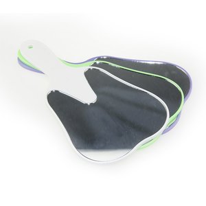 Espejo Dental Portátil Plano para Clínica Dental y Cuidado Bucal con Certificación CE, Color Blanco - Product Image 1