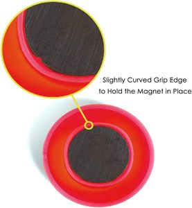 Bmag thông báo Hội Đồng Quản trị/Lập kế hoạch Nam Châm vòng nhựa bao phủ từ nút tủ lạnh bảng trắng nam châm cho các trường học văn phòng nhà - Product Image 3