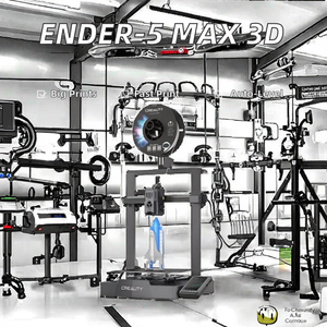 Ender-5 Max 3D <b>Printer</b> 700mm/s High-Speed Automatic Leveling Large 400*400*400mm Printing Size New Condition 1 Year PLA 1.75mm 1 - Product Image 5