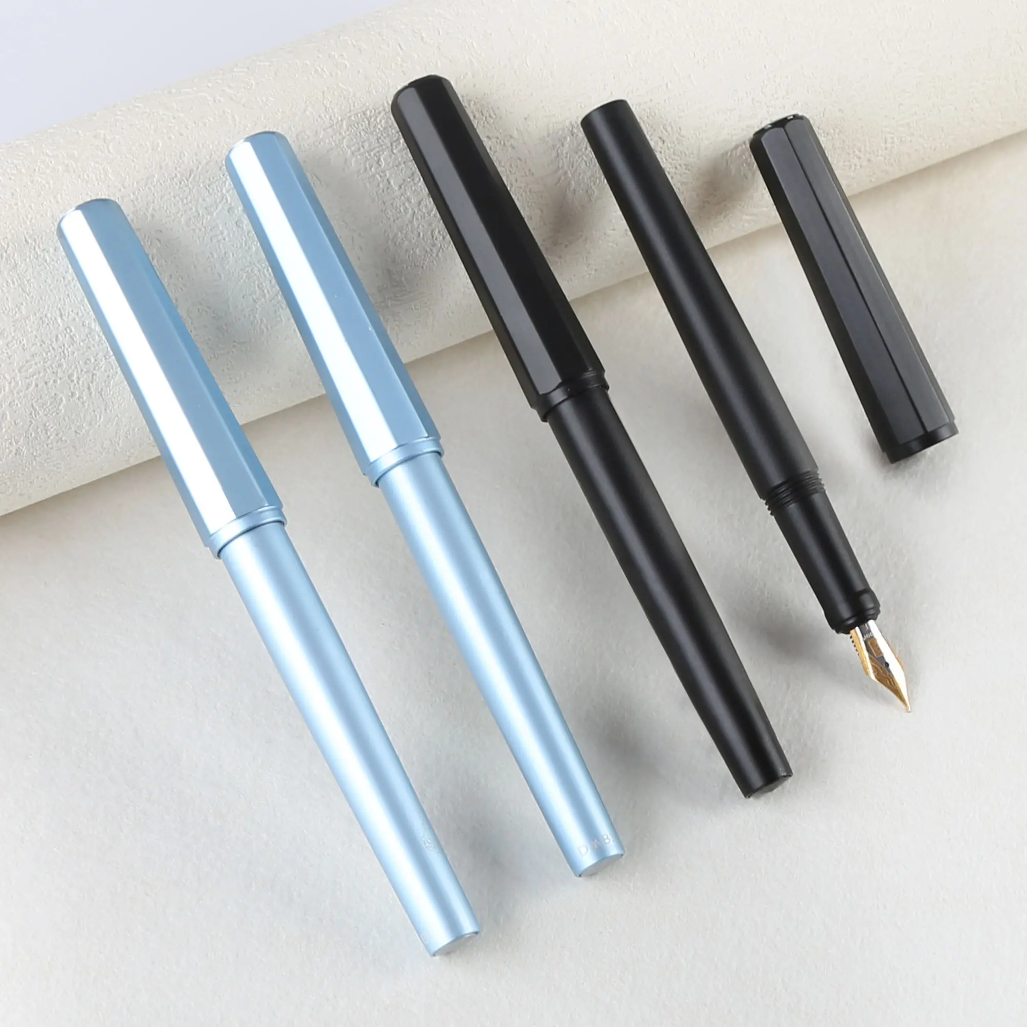 TTX yeni lüks dolma kalem idari ofis kırtasiye zarif özel logo metal kalem OEM renk özel etiket dolma kalem