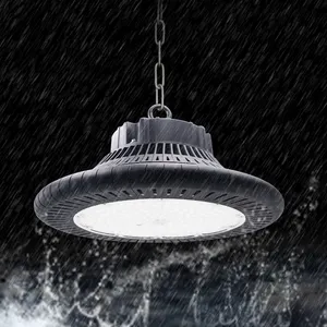 Keweida yeni fabrika depo endüstriyel IP54 100W 150W 200W UFO Led yüksek raf lambası pazar için