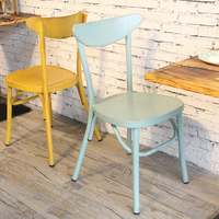 En gros Usine Industrielle En Métal Coloré En Aluminium Empilable Intérieur Extérieur Restaurant Bistro Banquet Chaises De Mariage