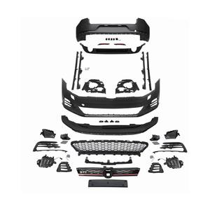 Parachoques delantero y trasero ancho de material pp, con rejilla, faldas laterales y difusor trasero para Volkswagen <span class=keywords><strong>Golf</strong></span> <span class=keywords><strong>7</strong></span> a <span class=keywords><strong>7</strong></span>,5 GTI <span class=keywords><strong>Clubsport</strong></span> - Product Image 1