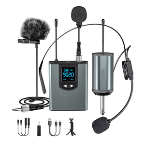 Có Thể Sạc Lại Micro Không Dây Hệ Thống PA Loa Ghi Âm Microphone Tai Nghe/Đứng/Lavalier Mic Bodypack Transmitter <span class=keywords><strong>Receiver</strong></span> - Product Image 1