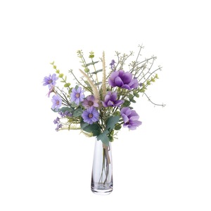ช่อดอกไม้ประดิษฐ์ CallaFloral สีม่วง พลาสติก ตกแต่งบ้าน จัดดอกไม้งานแต่งงาน CF01379 - Product Image 5