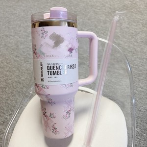 Nouvelle tasse de voiture transfrontalière eBay 2e génération 40oz motif floral - Product Image 3