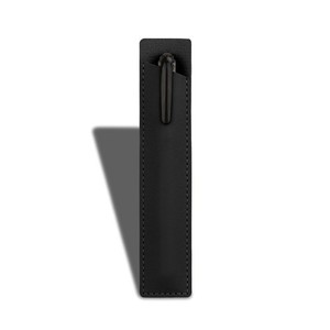 Tas kulit PU penjualan laris lengan pena kulit buatan kantong pena hadiah bisnis untuk promosi - Product Image 5