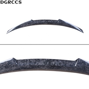 Alerón Trasero de Fibra de Carbono Forjado Pulido Sin Perforaciones para BMW Serie 4 F36 4 Puertas Gran Coupé M4 2014-2019 con Cinta Adhesiva - Product Image 3