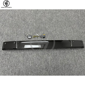 Aileron de toit en fibre de carbone sèche style Topcar pour Mercedes Benz Classe G W464 G63 G500 G350 2019-2023, kits de carrosserie, pièces automobiles - Product Image 5