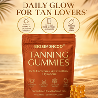 Gummies bronzantes pour adultes Sun Kissed Glow, soutien au bronzage naturel, 60 antioxydants