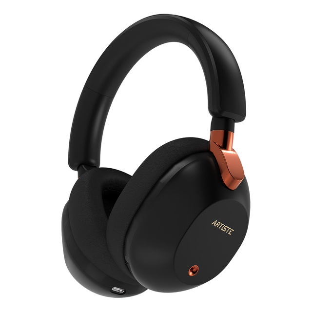 Active Noise Cancelling 40mm Dynamic Driver Wireless On-Ear Headphones MIC 50 Hours Playtime Transparency Mode Travel-Friendly