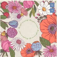 Tapis de mahjong en néoprène à surface lisse avec bordure cousue 33x33 pouces, expédition enroulée, tapis de mahjong personnalisé américain avec grandes fleurs