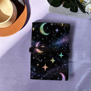 Hermoso cuaderno escolar hecho a mano A6 práctico <span class=keywords><strong>para</strong></span> grupos de <span class=keywords><strong>teatro</strong></span> universitario adecuado <span class=keywords><strong>para</strong></span> registros de ensayo y notas de guión W - Product Image 1