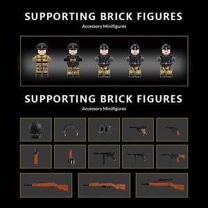 12GO97027 Rompecabezas de Modelo Militar de la Segunda Guerra Mundial, Dificultad Extrema, Bloques de Construcción para Armar, Juguetes para Niños - Product Image 2