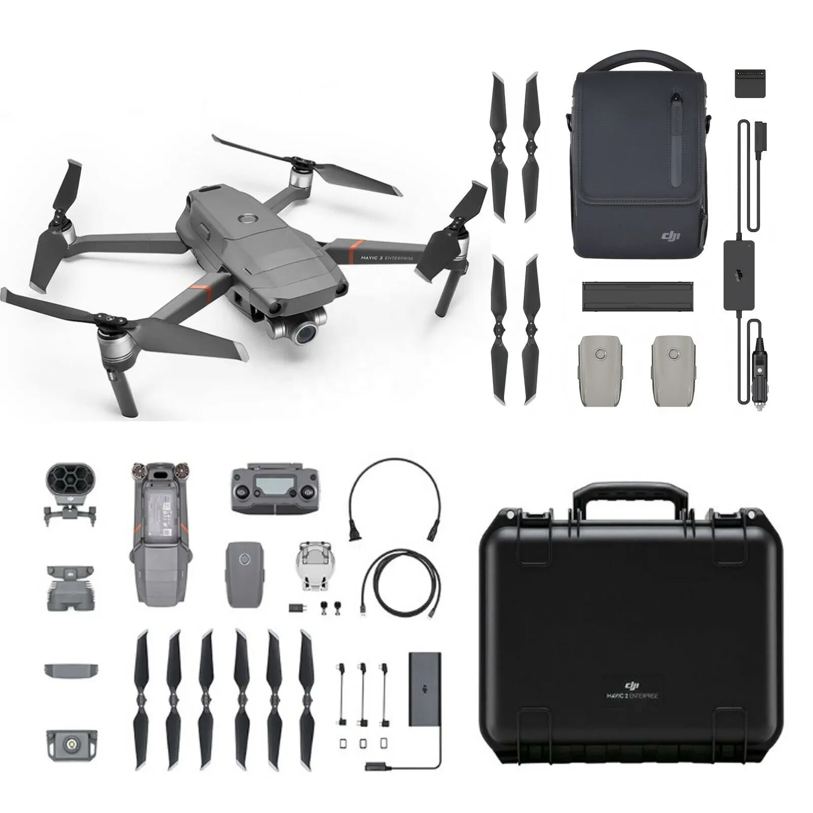 100% Original and Brand New for DJI Mavic 2 Enterprise Zoom 4K Drone & Fly More Combo Kit