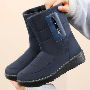 Scarpe sportive invernali DZ-GM-W538 <span class=keywords><strong>donna</strong></span> alla moda nuovo stile stivali da neve con fodera in pelliccia per camminare - Product Image 1