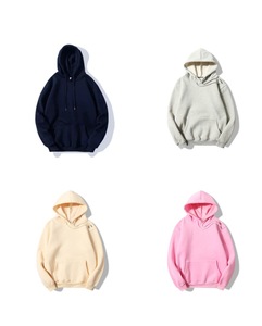 Sudadera con capucha de marca de moda americana para hombre 100% algodón nuevo Blockbuster 320G Terry chaleco Digital suelta FOG para otoño Europa 500gsm sólido - Product Image 2
