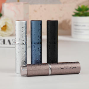 MUB热卖可再填充的袖珍香水雾化器10毫升空压花图案扭动香水雾化器喷雾瓶 - Product Image 5