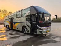 Autocar de tourisme chinois ZK6137 56 places, double porte, autocar de luxe Yu-Tong à vendre à prix avantageux