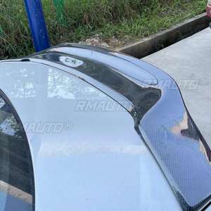 Alerón Trasero Tipo Cola de Pato para BMW Serie 1 F52 2016-2023, Accesorios Exteriores de Fibra de Carbono Negra - Product Image 3