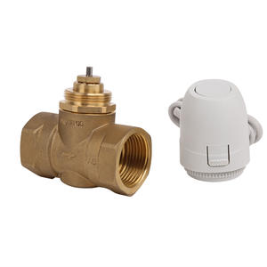 Válvula Actuadora Eléctrica de Latón DN20 de Montaje en Pared para Sistema de Calefacción por Suelo Radiante - Product Image 1