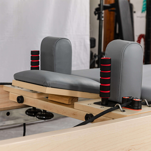 Pura Flow Machine de Reformer en Bois d'Érable Réglable pour la Santé Corporelle, avec Kits Trapèze, pour PLT004-01 Érable PLT004-01 - Product Image 2