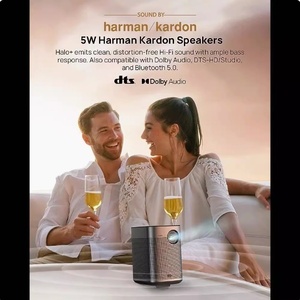 <span class=keywords><strong>XGIMI</strong></span> <span class=keywords><strong>Halo</strong></span> 3D Smart Android TV Proyector 1080P 4K Home Theater Auto Keystone Corrección LED/LCD Lámpara Batería opcional Enchufe de EE. UU. - Product Image 4