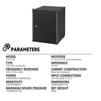 Sistema de Altavoces de Columna Line Array de 10 Pulgadas con Subwoofer Activo Personalizado de 15 Pulgadas, Equipo de Sonido PA para Iglesia