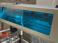 Sellador automático tipo l con Transportadora y horno, equipo de envoltura retráctil, para revistas y libros